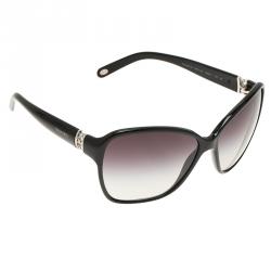 Pre Owned Tiffany & Co. Black 4070 Oversized Sunglasses