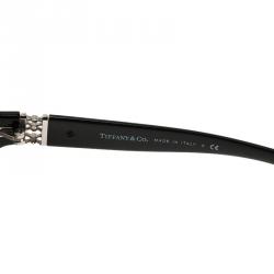 Pre Owned Tiffany & Co. Black 4070 Oversized Sunglasses
