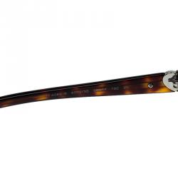 Pre Owned Tiffany & Co. Tortoise Shell 4065-B Round Sunglasses