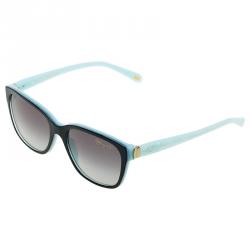 Pre Owned Tiffany & Co. Black and Blue 4083 Sunglasses