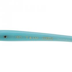 Pre Owned Tiffany & Co. Black and Blue 4083 Sunglasses
