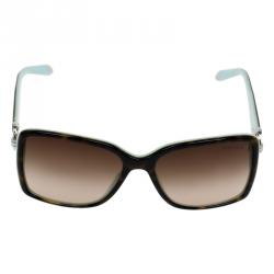 Pre Owned Tiffany & Co. Brown and Blue 4066 Sunglasses
