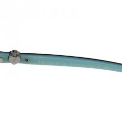 Pre Owned Tiffany & Co. Black and Blue 4080 Cat Eye Sunglasses