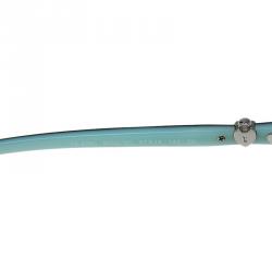 Pre Owned Tiffany & Co. Black and Blue 4080 Cat Eye Sunglasses