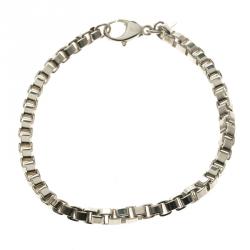Pre Owned Tiffany & Co. Venetian Sterling Silver Link Bracelet