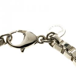 Pre Owned Tiffany & Co. Venetian Sterling Silver Link Bracelet