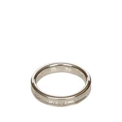 Pre Owned Tiffany & Co. Tiffany 1837 Silver Ring Size 51