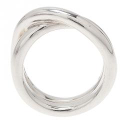 Tiffany & Co. Paloma's Calife Silver Ring Size 50.5
