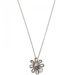 Tiffany & Co. Paloma Picasso Daisy Silver Pendant Necklace