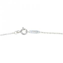 Pre Owned Tiffany & Co. Return To Tiffany Double Heart Tag Pink Pendant Necklace