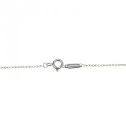 Pre Owned Tiffany & Co. Return To Tiffany Double Heart Tag Pink Pendant Necklace