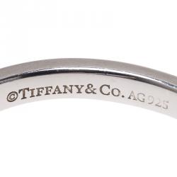 Pre Owned Tiffany & Co. 1873 Silver Cuff Bracelet