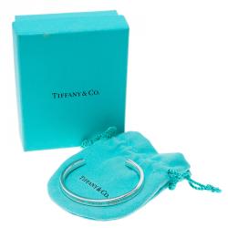 Pre Owned Tiffany & Co. 1873 Silver Cuff Bracelet