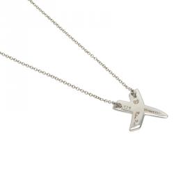 مملوكة مسبقًا قلادة تيفاني & كو. بالوماز أكس دلاية فضي