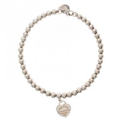 Pre Owned Tiffany & Co. Return to Tiffany Beads Silver Bracelet