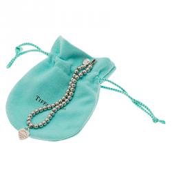 Pre Owned Tiffany & Co. Return to Tiffany Beads Silver Bracelet