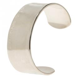 Pre Owned Tiffany & Co. 1837 Silver Cuff Bracelet