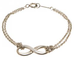 Pre Owned Tiffany & Co. Infinity Silver Bracelet