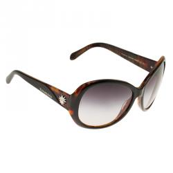 Pre Owned Tiffany & Co. Tortoise Frame Embellished Sunglasses
