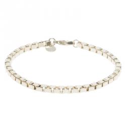 Pre Owned Tiffany & Co. Venetian Link Silver Bracelet 