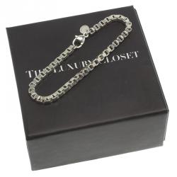 Pre Owned Tiffany & Co. Venetian Link Silver Bracelet 