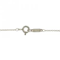 Pre Owned Tiffany & Co. Atlas Silver Bar Pendant Necklace