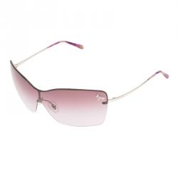Pre Owned Tiffany & Co. TF3030-B Dragonfly Embellished Violet Shield Sunglasses
