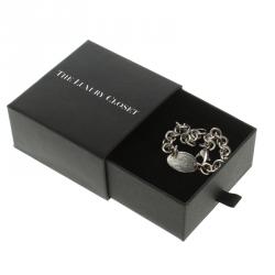 Pre Owned Tiffany & Co Return To Tiffany Oval Tag Silver Bracelet