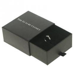 Pre Owned Tiffany & Co. Platinum 0.21 Diamond Solitaire Ring Size 50