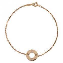 Pre Owned سوار تيفاني & كو. دلاية أطلس مثقوبة ذهب وردي وألماس