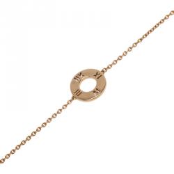 Pre Owned سوار تيفاني & كو. دلاية أطلس مثقوبة ذهب وردي وألماس