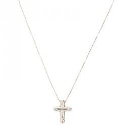 Pre Owned Tiffany & Co. Etoile Diamond Platinum Pendant Necklace