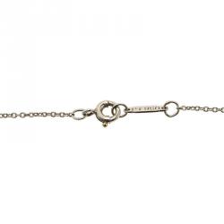 Pre Owned Tiffany & Co. Etoile Diamond Platinum Pendant Necklace