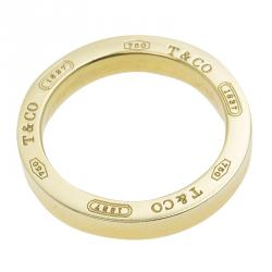 Tiffany & Co. 1837 18k Yellow Gold Circle Pendant