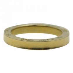 Tiffany & Co. 1837 18k Yellow Gold Circle Pendant