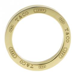 Tiffany & Co. 1837 18k Yellow Gold Circle Pendant