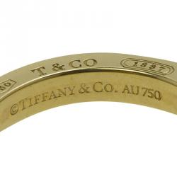 Tiffany & Co. 1837 18k Yellow Gold Circle Pendant