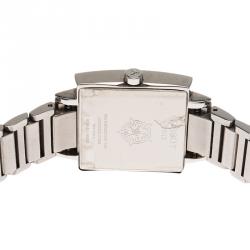 Pre Owned Tissot Silver Stainless Steel T-Trend Happy Chic Women's Wristwatch 29MM