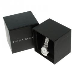 Pre Owned Tissot Silver Stainless Steel PRC 100 Women's Wristwatch 28MM