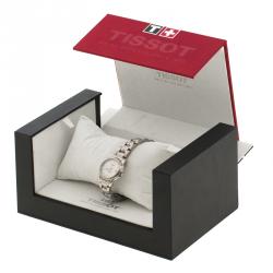 Pre Owned Tissot White Stainless Steel Seastar A630/70K Women's Wristwatch 24MM