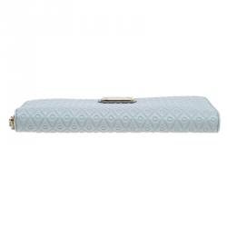 Pre Owned Tod's Grey Zip Around Wallet