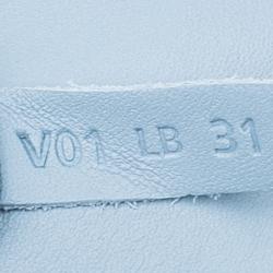 مملوكة مسبقًا حقيبة تودز كاورلينا دي كيوب باولر زرقاء/فضي جلد ميني