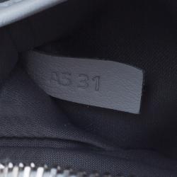 Pre Owned حقيبة تودز باولر مايكرو دي كيوب جلد أبيض