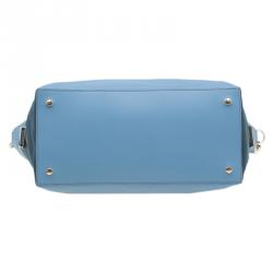 مملوكة مسبقًا حقيبة يد تودز كارولينا سحاب CC أزرق/ أخضر صغيرة