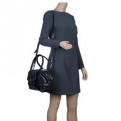 مملوكة مسبقًا Tod's Black Leather Signature Bauletto Bag