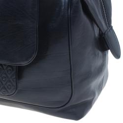 مملوكة مسبقًا Tod's Black Leather Signature Bauletto Bag