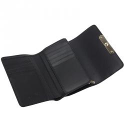 Pre Owned Tod's Black leather Brooch Wallet