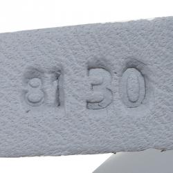 Pre Owned Tod's Grey/Red Leather and Suede Small D-Cube Bowler Bag