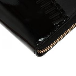 Tod's Black Leather Zip Around Wallet