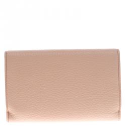 Pre Owned Tod's Pink leather Brooch Wallet